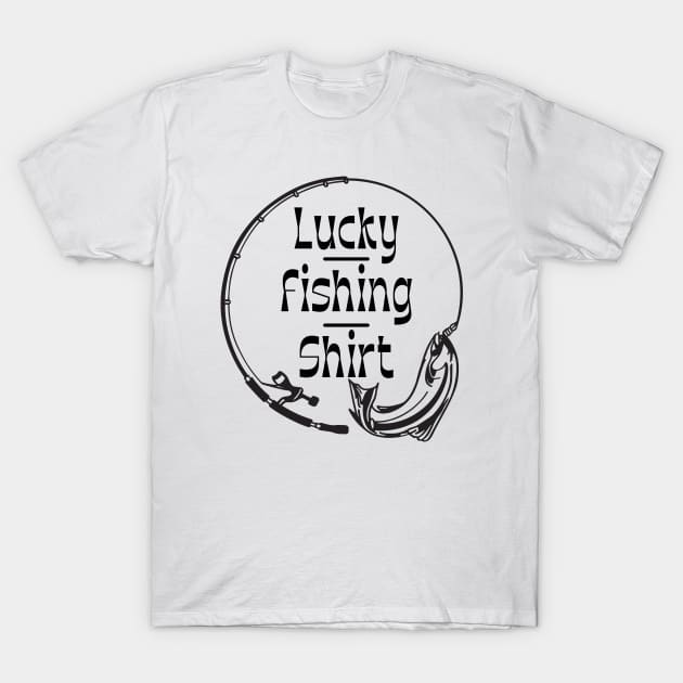 Lucky Fishing Shirt T-Shirt by American VIP